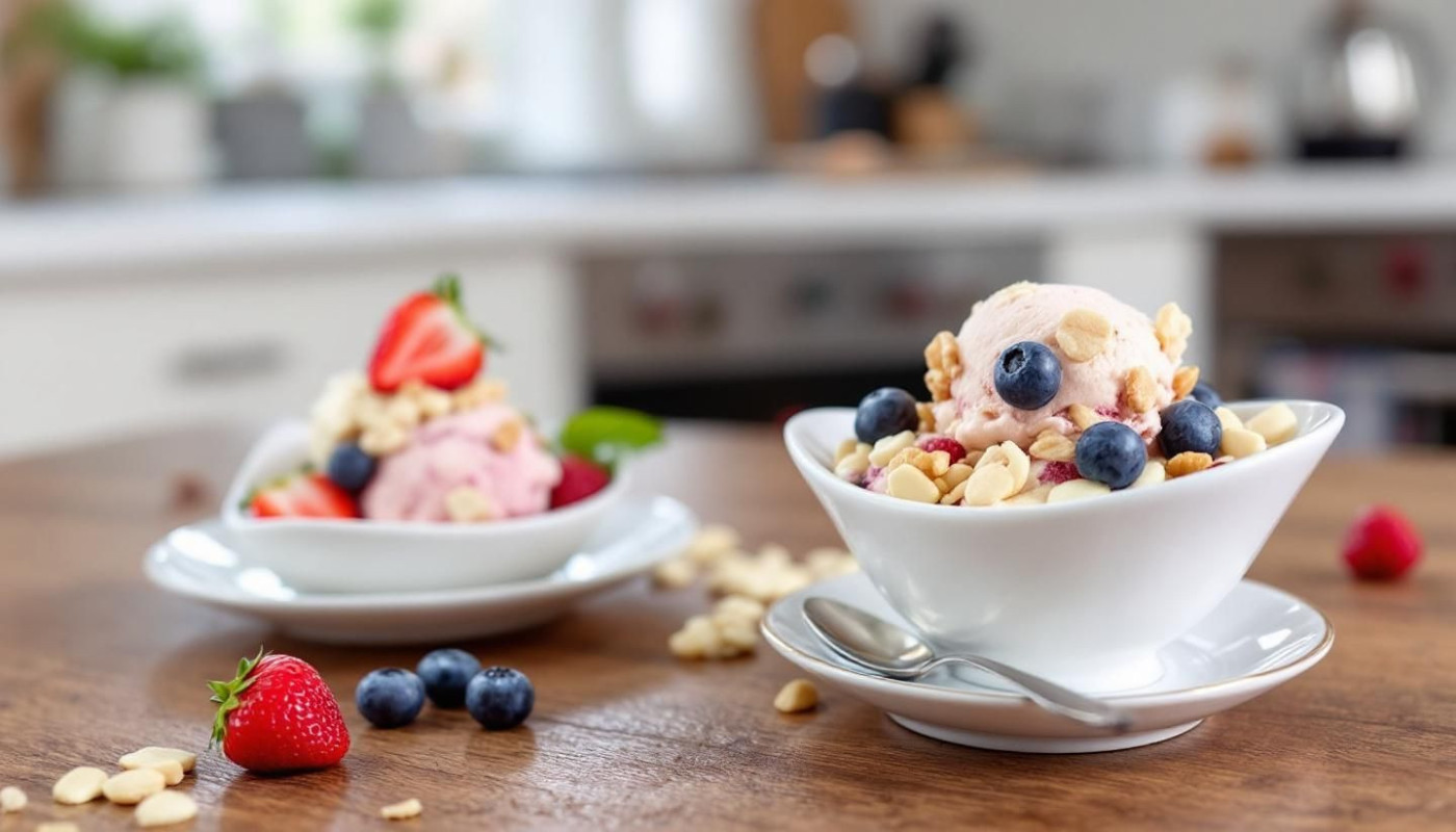 Comment créer des desserts glacés sans gluten à la maison ?
