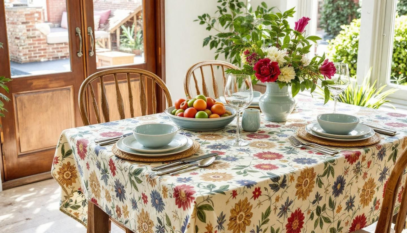 Comment transformer votre table avec des nappes thématiques ?